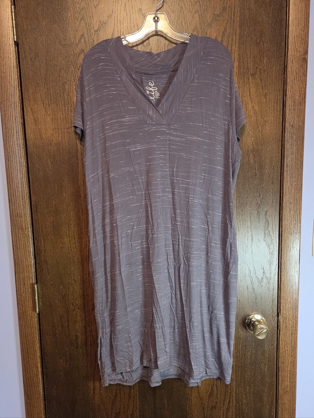 Made For Life V-Neck Short Sleeve Dress